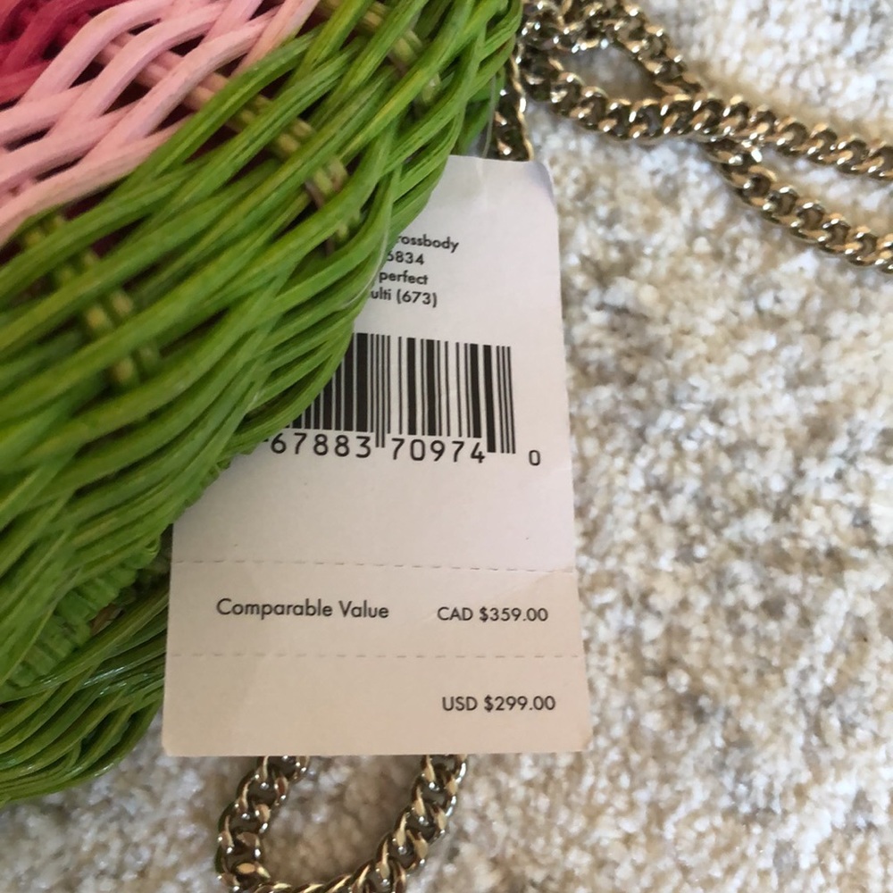 NWT Kate Spade โ ๏ธ Picnic Perfect Watermelon Crossbody ๐ - Picture 9 of 9